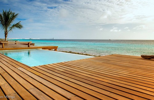 Kralendijk Casa | NUEVA ECO BEACH HOUSE 3 DIRECTAMENTE EN LA PLAYA DUERME 8