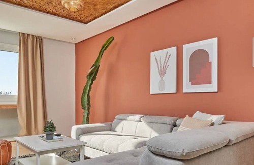 Quartier Hassan Apartamento | ☆ New Elegant Apt & 2Balcony in ♥ Rabat + Parking