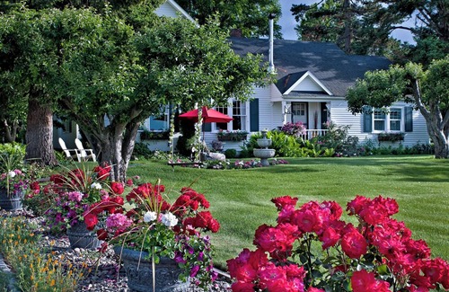 Grandview Cabaña | Cozy Rose Inn en el este de Wa. Vino país ..Middle de Yakima Valleyy