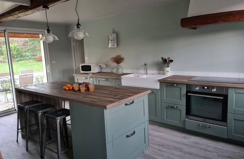 Vieil-Moutier Casa | NEW: Gite 14p on 7000m2 privatized / Nordic bath / Pond / River