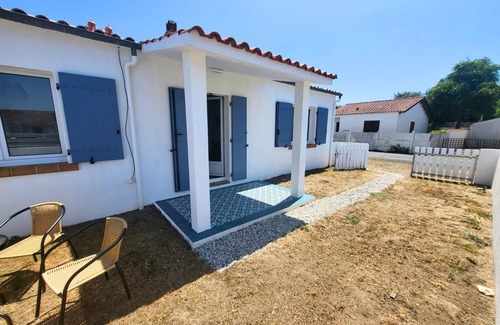 Saint-Pierre-d'Oleron Casa | 🌴 New house 50m from the beach - enclosed garden, parking, 4 people