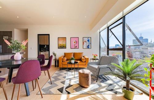 Roma Sur Casa | NEW La Roma Penthouse 100m2 Terrace Pool and Gym