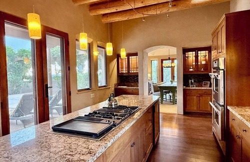 Las Campanas Casa | NEW LISTING - Bramasole - Mountain views, Pool, Hot Tub, 15 minutes to town.