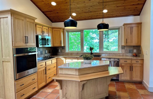Traverse City Casa | New Listing! Incredible Views Home on Old Mission Peninsula