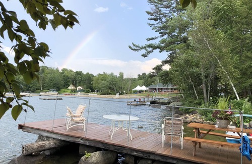 Oakland Cabaña | NUEVA LISTA ♥ Lake-House on Water, East Lake, Belgrade Lakes