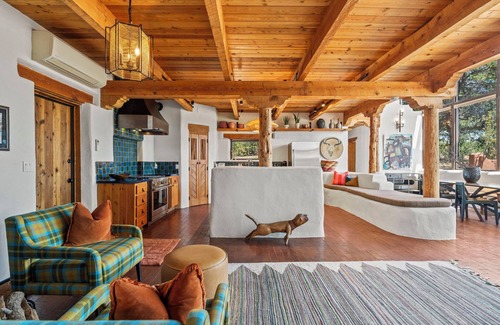 Seton Village Casa | New Listing! Modern Adobe Masterpiece | Hot Tub | Rooftop Deck