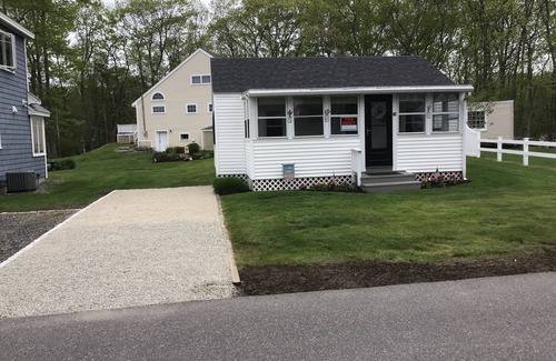 York Beach Cabaña | New Listing. The Bay Watch cottage. Beautiful views of Skipper Bay in York, ME.