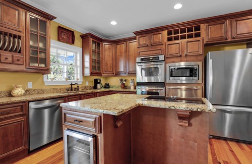 East Beach Casa | New Listing! Dog Friendly East Beach Home with Private Heated Pool | Steps Away from the Beach!