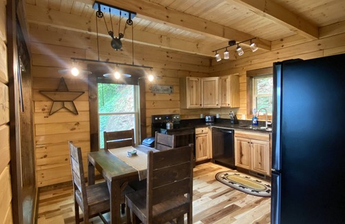 Bryson City Cabina | New log cabin, Smoking views of the Smoky Mountains!