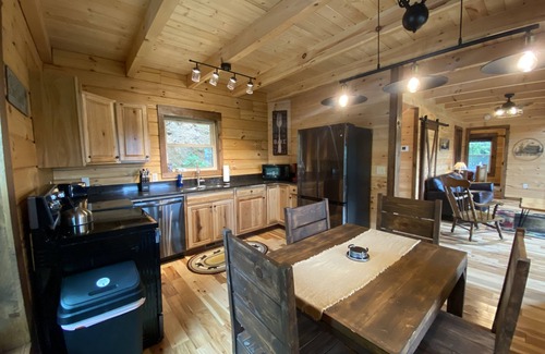 Bryson City Cabina | New log cabin, Smoking views of the Smoky Mountains!