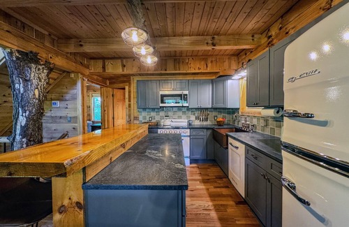 Logan Cabina | NEW! Luxe Dog-Friendly Cabin~Hot Tub~Game Room