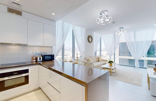 Nad Al Sheba Apartamento | New Luxury Apt: Burj Khalifa, Sunset & Lagoon view