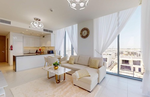 Nad Al Sheba Apartamento | New Luxury Apt: Burj Khalifa, Sunset & Lagoon view