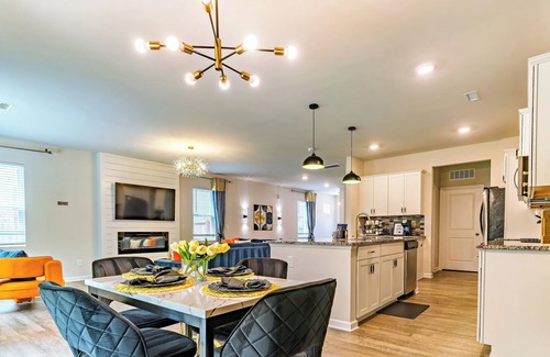 Southeast Raleigh Casa | NEW!Luxury Raleigh Entire 4bd HOME, Baby & pet Friendly, 15min to DT, EV charger