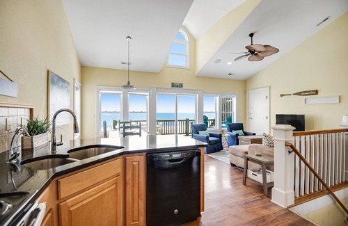 North Topsail Beach Casa | NEW Management in 2025! Oceanfront triplex with pool & private beach access