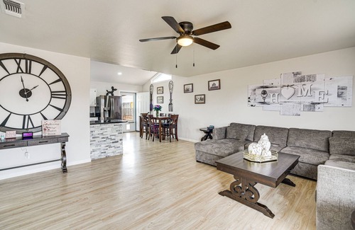 Tucumcari Casa | New Mexico Smart Home w/ Private Yard & Grill