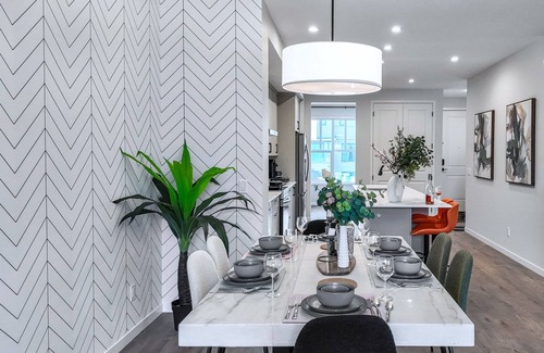Keith Casa | New Modern 5BR|3.5BA|2 Living Rms|2Full Kitchen|Arcade Games|near Banff|Sleep10