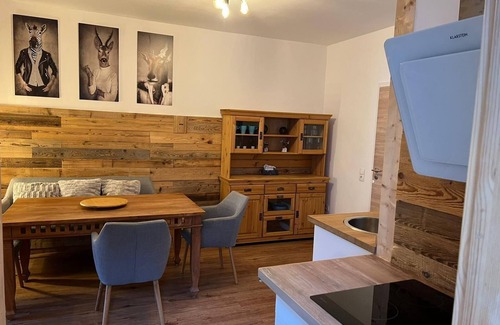 Loschwitz Apartamento | Nuevo apartamento moderno en el monumento cultural Schweizerhaus en estilo alpino