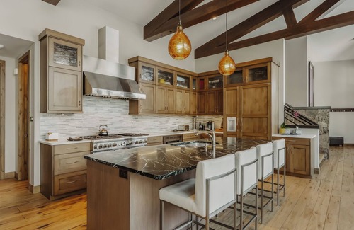 Weisshorn Casa | New Modern Chalet by InvitedHome | Shuttle to Ski, Lounges, Deck, Firepit, Views
