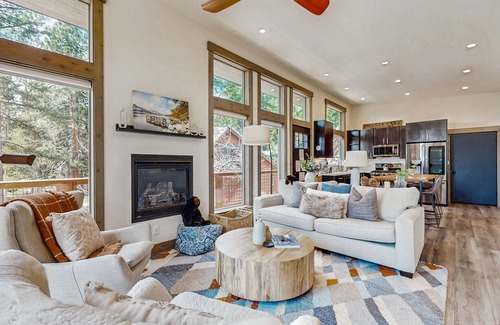 Truckee Casa | New, mountain-modern cabin with gas fireplace & great location