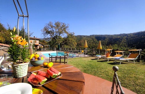 Papiano di Stia Villa | Novedad! villa con carácter,piscina privada, vistas, cerca de un parque nacional