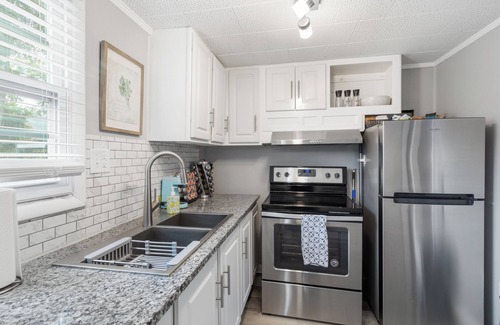 East Pensacola Heights Casa | NEW POOL NOW AVAILABLE FOR USE! Unit was meticulously furnished to give a coastal/farm house vibe