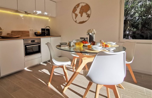 Golfe Juan Apartamento | NUEVO !!! Sabaï Riviera 2 CH 2 baños 200m² terraza jardín 6 personas Playas 300m