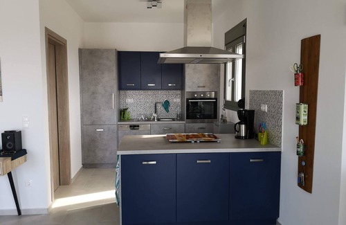 Kamilari Casa | Nueva villa con vistas al mar