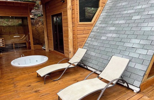 San Jose del Pacifico Chalet De Esquí | New Secret Chalet in Magic Forest with Starlink