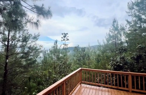 San Jose del Pacifico Chalet De Esquí | New Secret Chalet in Magic Forest with Starlink