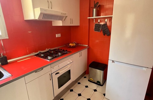 Cabo de las Huertas Apartamento | Nuevo y espacioso apartamento familiar de 3 dormitorios con piscina a 5 minutos