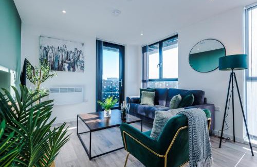 Vauxhall Apartamento | NEW! Stunning 2-bed apartment in Liverpool by 53 Degrees Property - Amazing location, Ideal for Small Groups - Sleeps 4!
