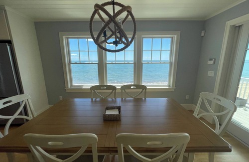 Popponesset Casa | Ocean Front Gem, 10 steps to Beach! New to Market, Teaser Rate for August 2025!