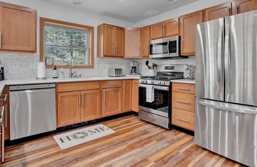 Gouldsboro Casa | NEW!! Updated 5 bedroom house. Loft game room, fire pit and massive deck!