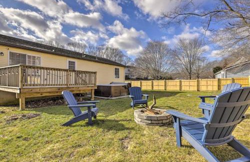 Old Mystic Casa | NEW! Updated Mystic Home w/Sauna, Hot Tub & Deck