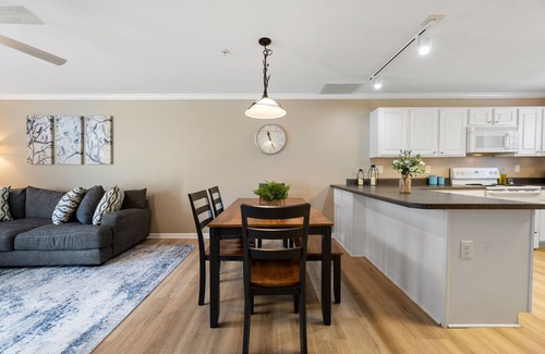 White Lake Casa | Newly Furnished! Relax in style in this charming townhome in gated community