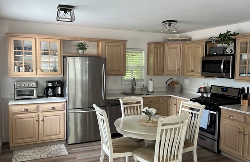 Boyne City Cabaña | Newly remodeled home two blocks from Lake Charlevoix. 5 miles to Boyne Mt.