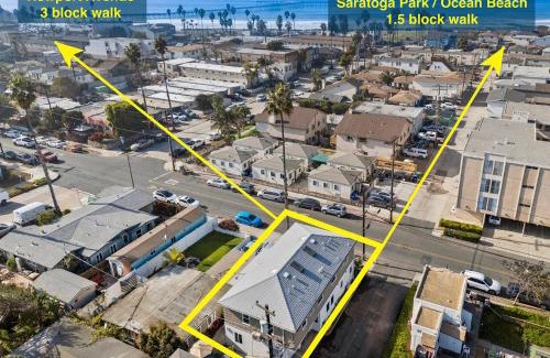 Ocean Beach Apartamento | Newly Renovated 3BR Modern Apt in Heart of Ocean Beach