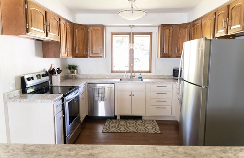 Washburn Casa | Newly Renovated House on Lake Superior with Private Beach