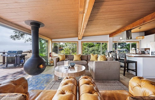 Bolinas Casa | Espectacular frente al mar con vistas panorámicas incomparables de olas rompientes