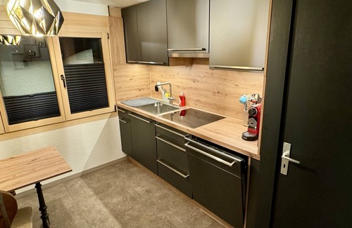 Alpthal Apartamento | Newly renovated vacation apartment in alpine chic style directly on the Grossen Mythen