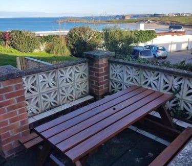 Newquay Apartamento | Newquay Fistral Beach View with pool