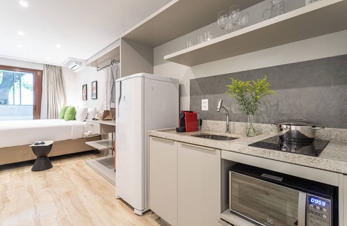 Cerqueira Cesar Apartamento | Next Bela Cintra - Residencial próximo ao MASP e metrô Consolação
