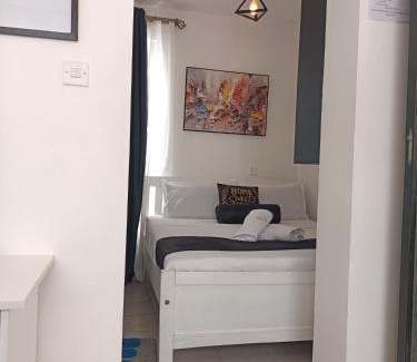 Riruta Cama Y Desayuno | Ngong Road Studio, Racecourse Gardens with Free parking, Netflix &Pool, Pearl1 Luxury bnbs
