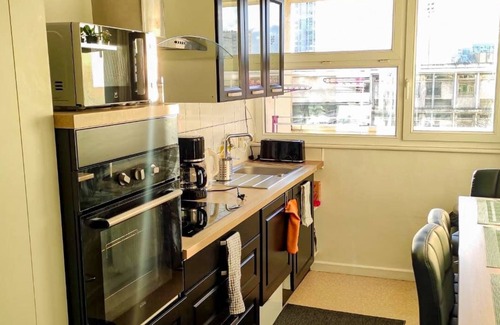 Villeneuve-la-Garenne Apartamento | Nice Apartment in Paris near Stadium