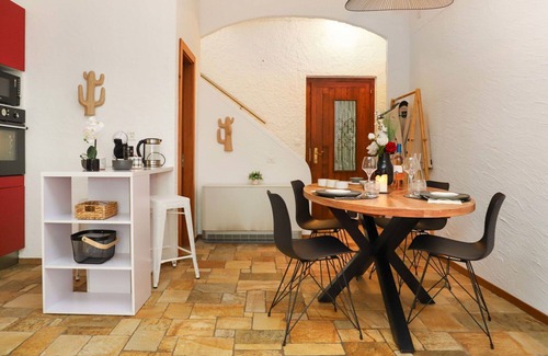 Bouveret Apartamento | Acogedor apartamento para 2 personas con WIFI, TV, terraza, mascotas permitida y vista panorámica