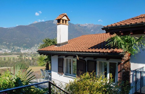 Magadino Apartamento | Precioso apartamento para 2 personas con WIFI, TV, patio y vista panorámica