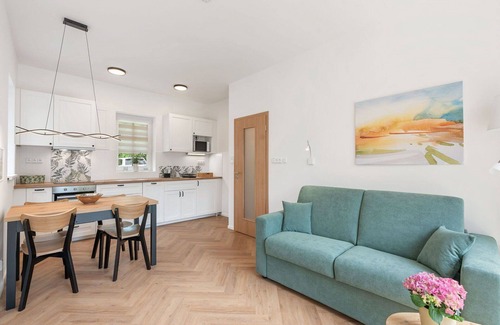 Hrensko Apartamento | Acogedor apartamento para 4 personas con WIFI, TV, patio y mascotas permitida