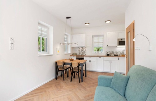 Hrensko Apartamento | Acogedor apartamento para 4 personas con WIFI, TV, patio y mascotas permitida