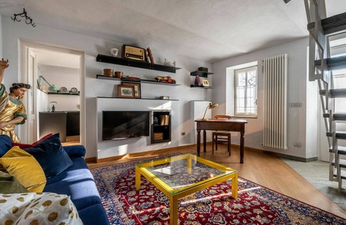 Cortazzone Casa | Bonito apartamento en villa para 2 personas con piscina, TV, terraza y vista panorámica